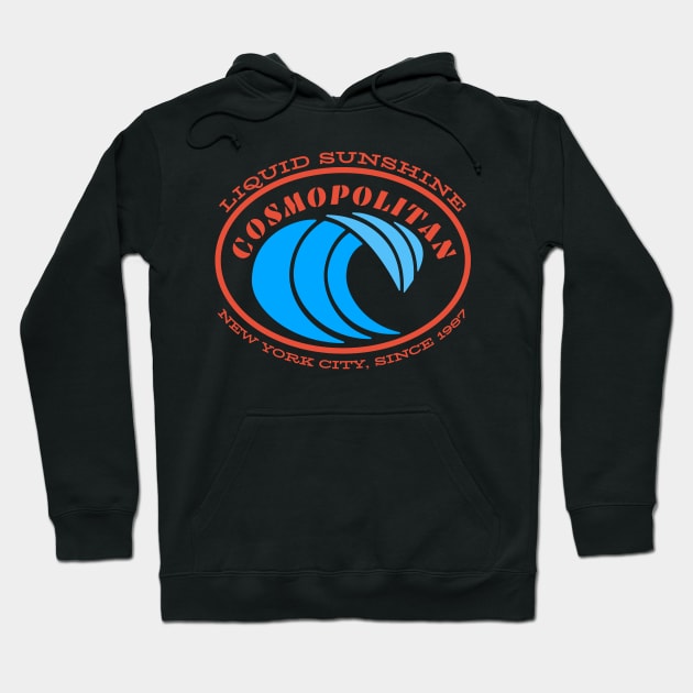 Cosmopolitan - Liquid sunshine 1987 Hoodie by All About Nerds